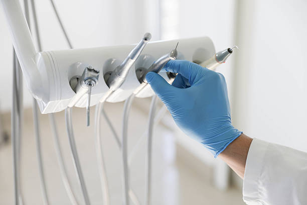 Professional Emergency Dentist technician working in Bellefontaine, OH